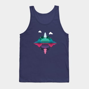 Just Blues and Pinks Tank Top